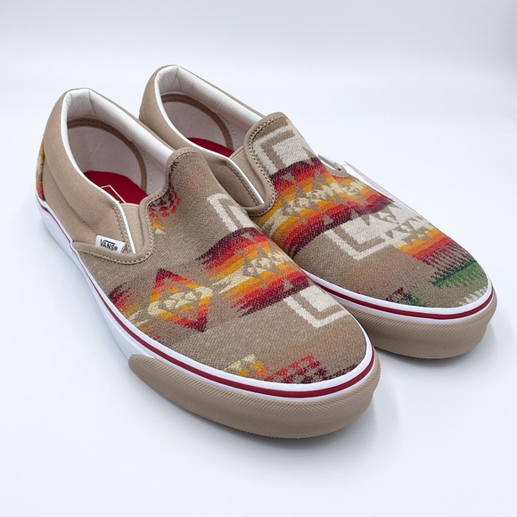 NEW RARE🔥 VANS x Pendleton Slip On Southwestern All Nations Skate Jam Men’s 11 - Picture 3 of 12
